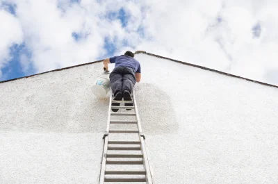 Peinture extérieure au Luot — façades et ravalement